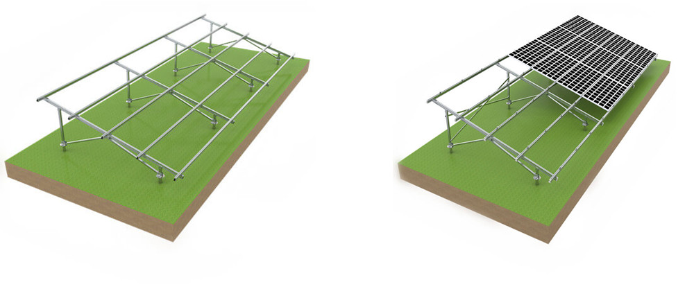 Ground mount pv system