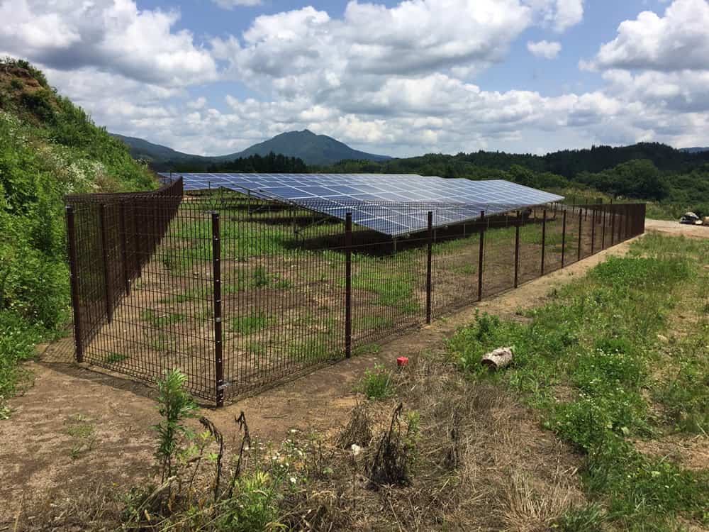 fence for solar farm