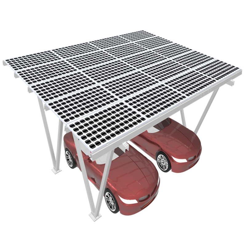 Aluminum Solar Carport Mounting Structure