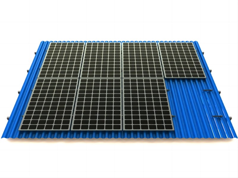 Solar panel mini rail