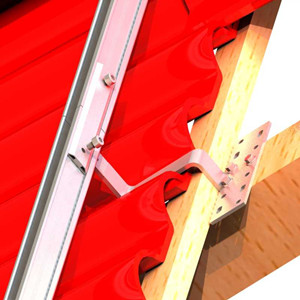 Solar tile roof mounting brackets